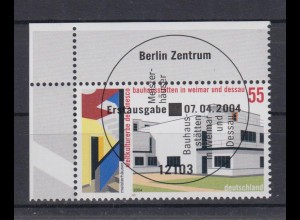 Bund 2394 Eckrand links oben Bauhausstätten Weimar + Dessau 55 C ESST Berlin
