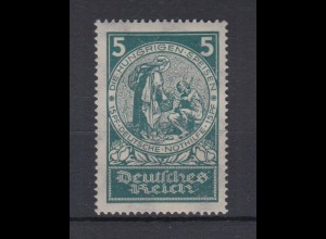 Deutsches Reich 351 x Dt. Nothilfe Rosenwunder 5+ 15 Pf postfrisch