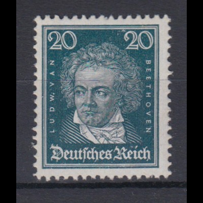 Deutsches Reich 392x Ludwig van Beethoven 20 Pf postfrisch 