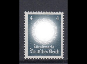 Deutsches Reich Dienst D 167 ohne WZ Einzelmarke 4 Pf postfrisch 