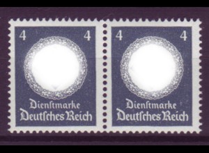 Deutsches Reich Dienst D 167 ohne WZ waagerechtes Paar 4 Pf postfrisch 
