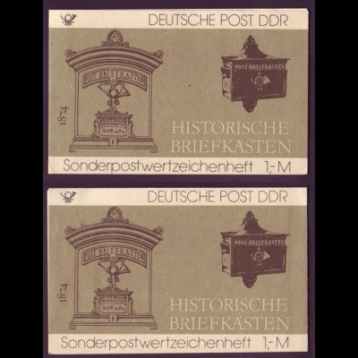 DDR SMHD 22 Briefkästen mit 10x Mi.Nr. 2924 postfrisch