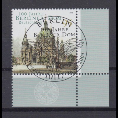 Bund 2445 Eckrand rechts unten 100 Jahre Berliner Dom 95 Cent ESST Berlin