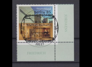 Bund 2866 Eckrand rechts unten Wallraf-Richartz-Museum 85 C ESST Berlin