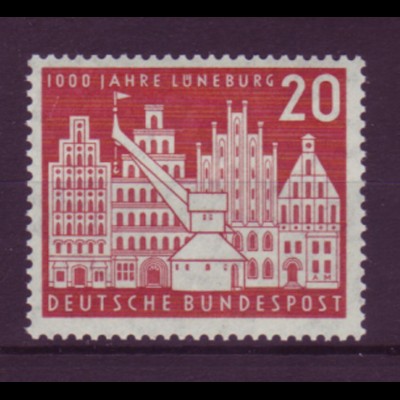 Bund 230 1000 Jahre Lüneburg 20 Pf postfrisch 
