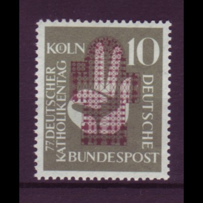 Bund 239 Deutscher Katholikentag Köln 10 Pf postfrisch 