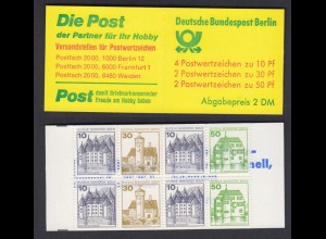 Berlin Markenheftchen 11I Burgen und Schlösser 1980 postfrisch