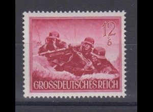Dt. Reich 879y Tag der Wehrmacht Heldengedenktag 12+ 6 Pf postfrisch