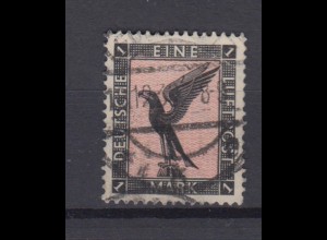 Deutsches Reich 382 Flugpostmarken Adler 1 Mark gestempelt