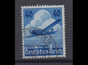 Deutsches Reich 603 10 Jahre Lufthansa 40 Pf gestempelt /1
