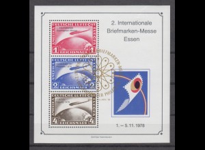 Vignette 2. Internationale Briefmarkenmesse Essen 1978 gestempelt