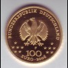 Goldmünze 100 Euro 2006 UNESCO Weltkulturerbe Klassisches Weimar