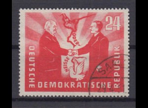 DDR 284-285 Deutsch-polnische Freundschaft 24 Pf + 50 Pf gestempelt /3