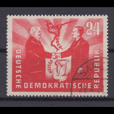 DDR 284-285 Deutsch-polnische Freundschaft 24 Pf + 50 Pf gestempelt /3