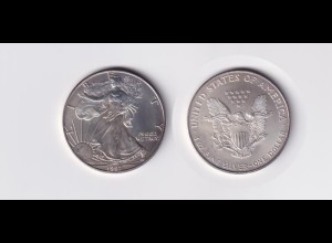 Silbermünze 1 OZ USA Liberty 1 Dollar 1997