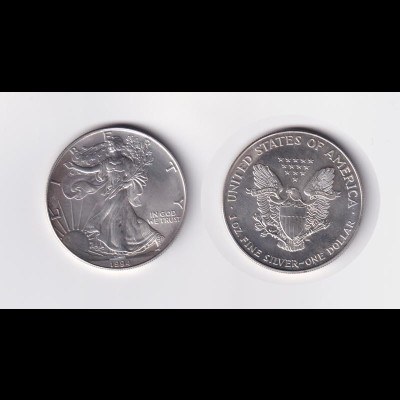 Silbermünze 1 OZ USA Liberty 1 Dollar 1994