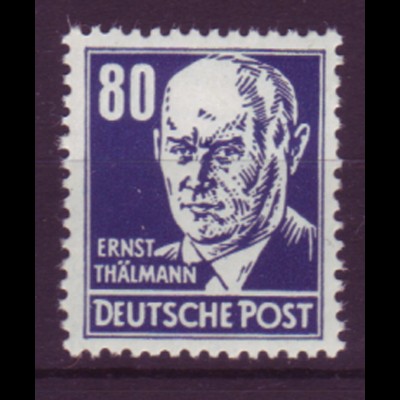 DDR 339 Ernst Thälmann 80 Pf postfrisch