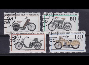 Berlin 694-697 Historische Motorräder kompletter Satz ESST Ecke