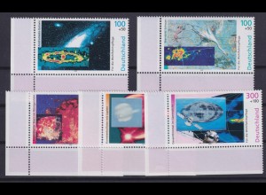 Bund 2077-2081 Eckrand links unten Wohlfahrt Kosmos 1999 postfrisch