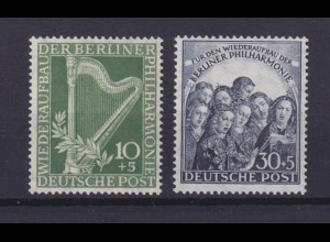 Berlin 72-73 Wiederaufbau, Berliner Philharmonie kompl. Satz postfrisch
