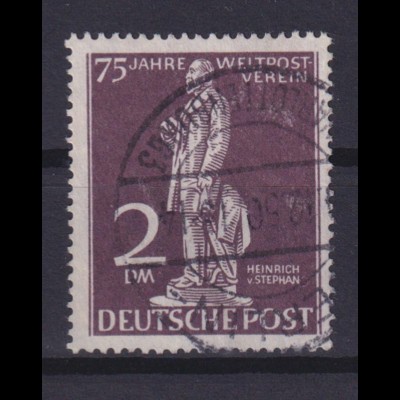 Berlin 41 75 Jahre Weltpostverein UPU 2 DM gestempelt /3