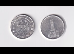 Silbermünze 5 RM Garnisonkirche 1934 F Jäger Nr. 357/1 Ohne Datum