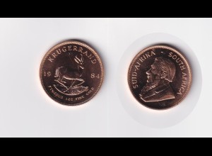 Goldmünze Südafrika Krügerrand 1 OZ 1984