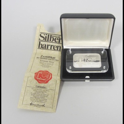 Silberbarren 15 Gramm 999 Silber Frohe Weihnachten im Etui mit Zertifikat