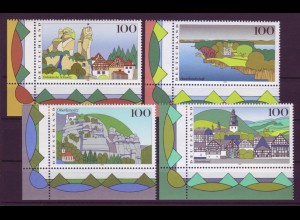 Bund 1807-1810 Eckrand links unten Bilder aus Deutschland 100 Pf postfrisch