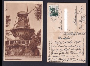 Ansichtskarte Das schöne Deutschland Potsdam Historische Mühle von Sanssouci