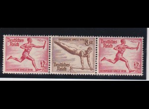 Deutsches Reich ZD W 110 Olympische Sommerspiele 613/609/613 postfrisch