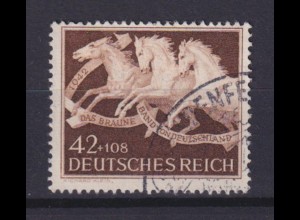 Deutsches Reich 815 Das Braune Band Deutschland München 42+108 Pf gestempelt 