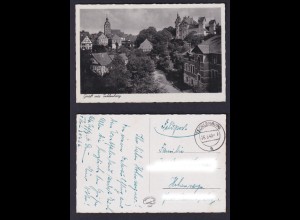 Ansichtskarte Gruß aus Tecklenburg gestempelt 1940