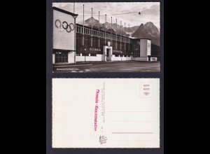 Ansichtskarte Garmisch Partenkirchen Olympia Kunsteisstadion