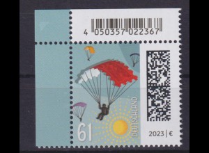 Bund 3744 EAN-Code Eckrand links oben Briefmarkengleiter 61 C postfrisch