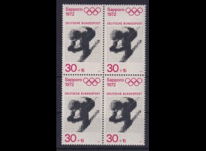 Bund 682 4er Block Olympische Spiele 1972 30+ 15 Pf postfrisch