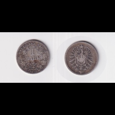 Silbermünze Kaiserreich 1 Mark 1874 E Jäger Nr. 9 /116