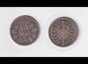 Silbermünze Kaiserreich 1 Mark 1876 A Jäger Nr. 9 /122