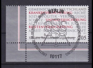 Bund 2868 Eckrand links unten Reichsversicherungsordnung 205 C ESST Berlin