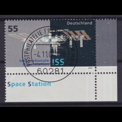 Bund 2433 Eckrand rechts unten Internationale Raumstation ISS 55C ESST Frankfurt