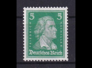 Deutsches Reich 388 Johann Wolfgang v. Goethe 5 Pf postfrisch 