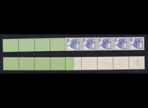 Bund 997 RE 5+4 grün planatol Burgen+Schlösser 90 Pf postfrisch alte Fluoreszenz
