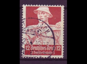 Deutsches Reich 561 Deutsche Nothilfe Berufsstände 12+3 Pf gestempelt 1934 