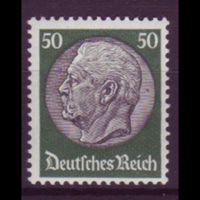 Deutsches Reich 492 Paul von Hindenburg 50 Pf postfrisch