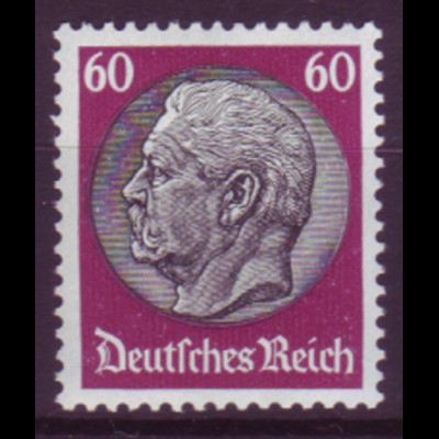 Deutsches Reich 493 Paul von Hindenburg 60 Pf postfrisch