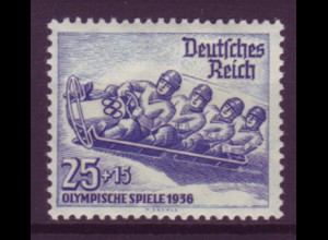 Deutsches Reich 602x Olympische Winterspiele 1936 25+ 15 Pf postfrisch