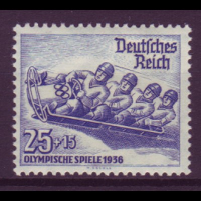 Deutsches Reich 602x Olympische Winterspiele 1936 25+ 15 Pf postfrisch