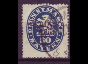 Deutsches Reich Dienst D 38 Einzelmarke 30 Pf gestempelt /1