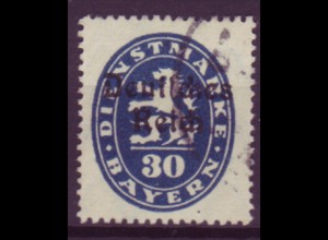 Deutsches Reich Dienst D 38 Einzelmarke 30 Pf gestempelt /2