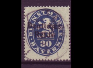 Deutsches Reich Dienst D 38 Einzelmarke 30 Pf gestempelt /3